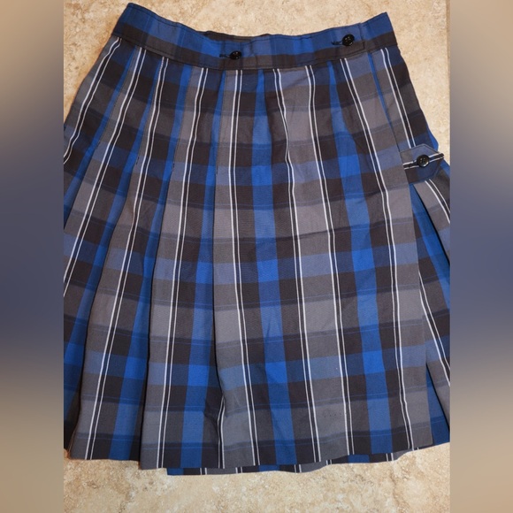 Pleated uniform skirt YOUTH 14 - Picture 2 of 2